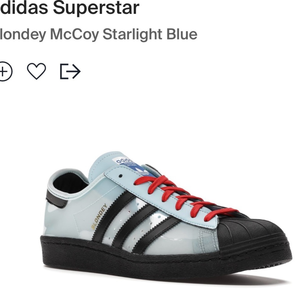 Adidas Blondey Superstar limited edition brand new in box sneakers size US4.5